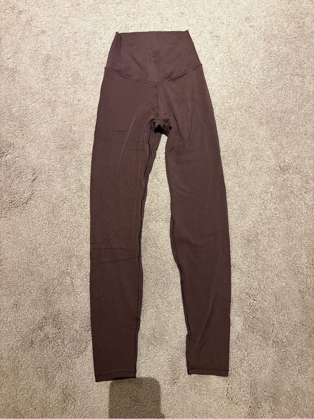 aerie High-Waist Leggings in Chocolate Brown size xs